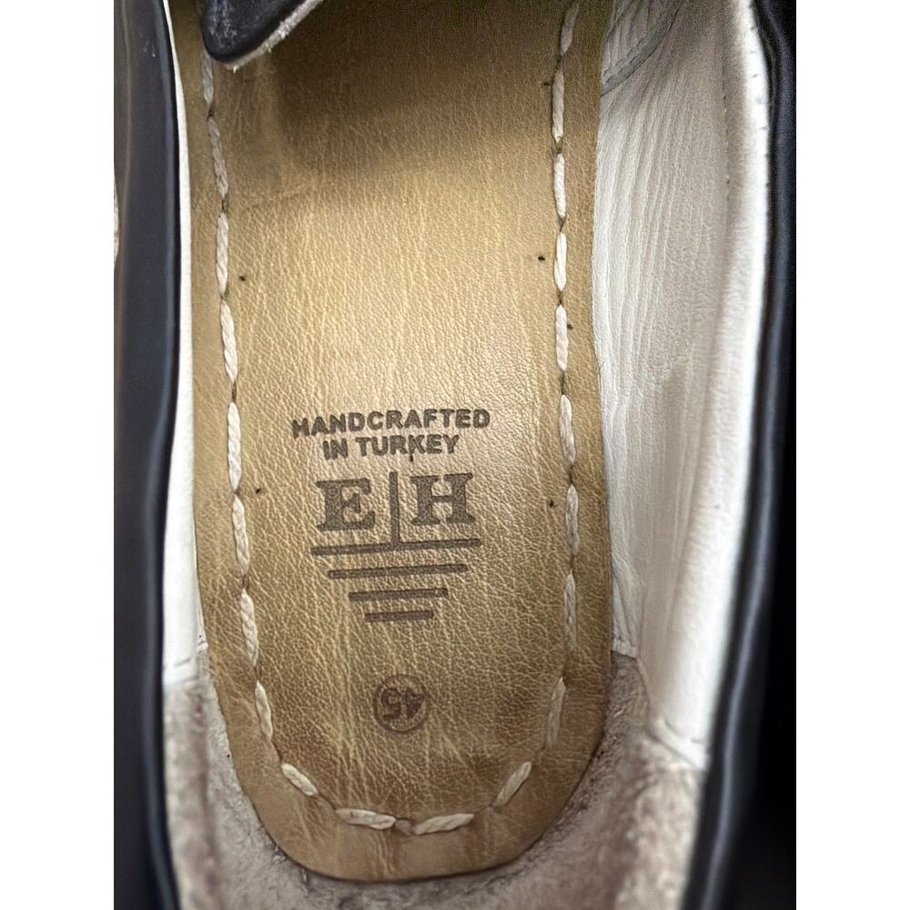 Earthing Harmony black leather barefoot slip-on grounding shoes size 45 M12 - Picture 6 of 6